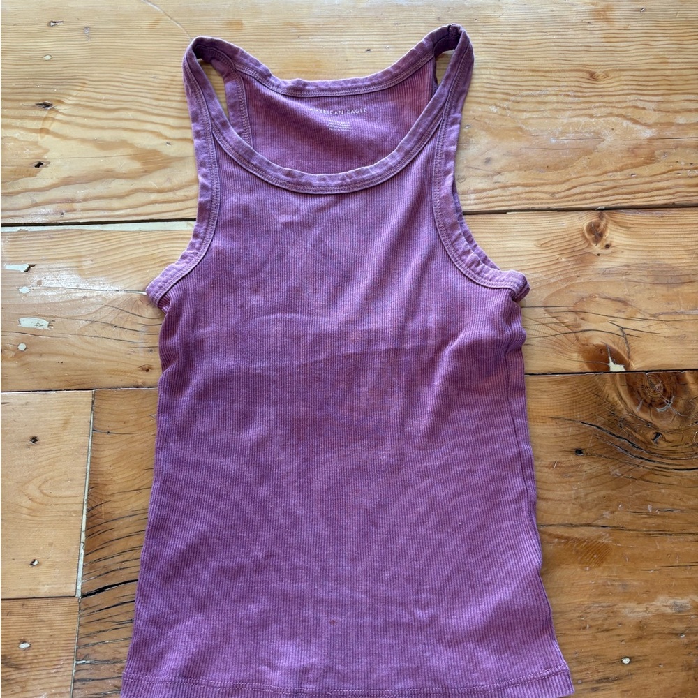 American Eagle Outfitters Mauve Tank Top